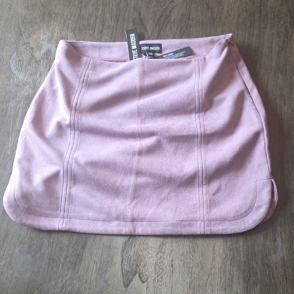 Steve Madden Pink Bubble Mini Skirt Resort Wear